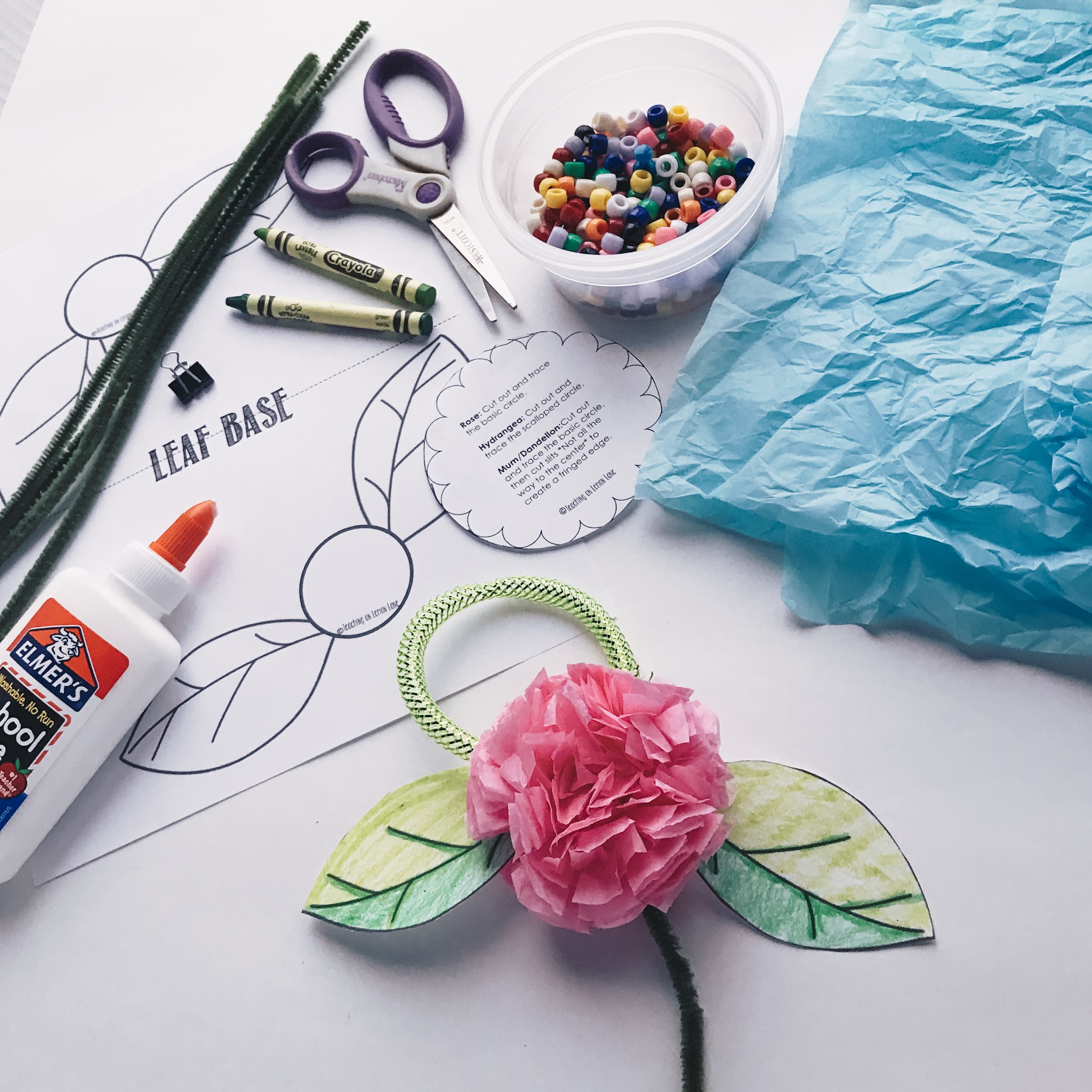 Mother’s Day Corsage &amp; Poem Upper Grade Activity &amp; Gift