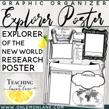 New World Explorer Project: Social Studies Exploration Research