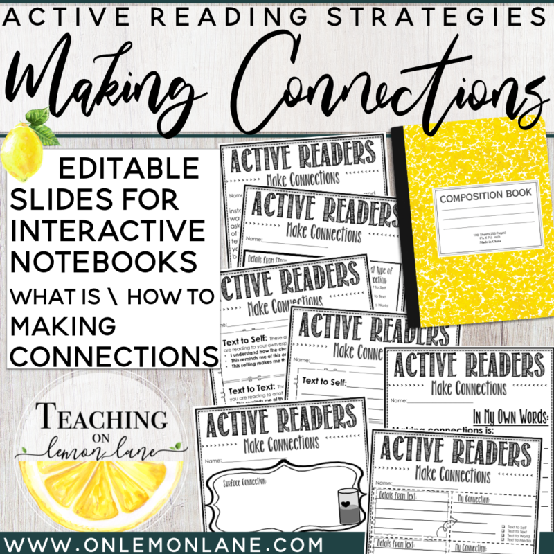 Making Connections / Guided Reading / What Good Readers Do / Any Text ...