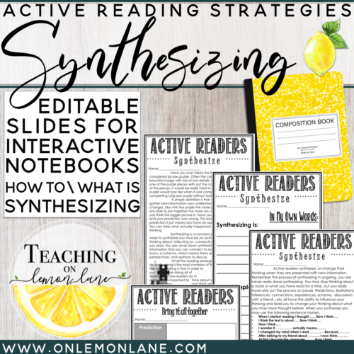 Reading Strategy Synthesizing / How to Synthesize / Editable w/ any Text