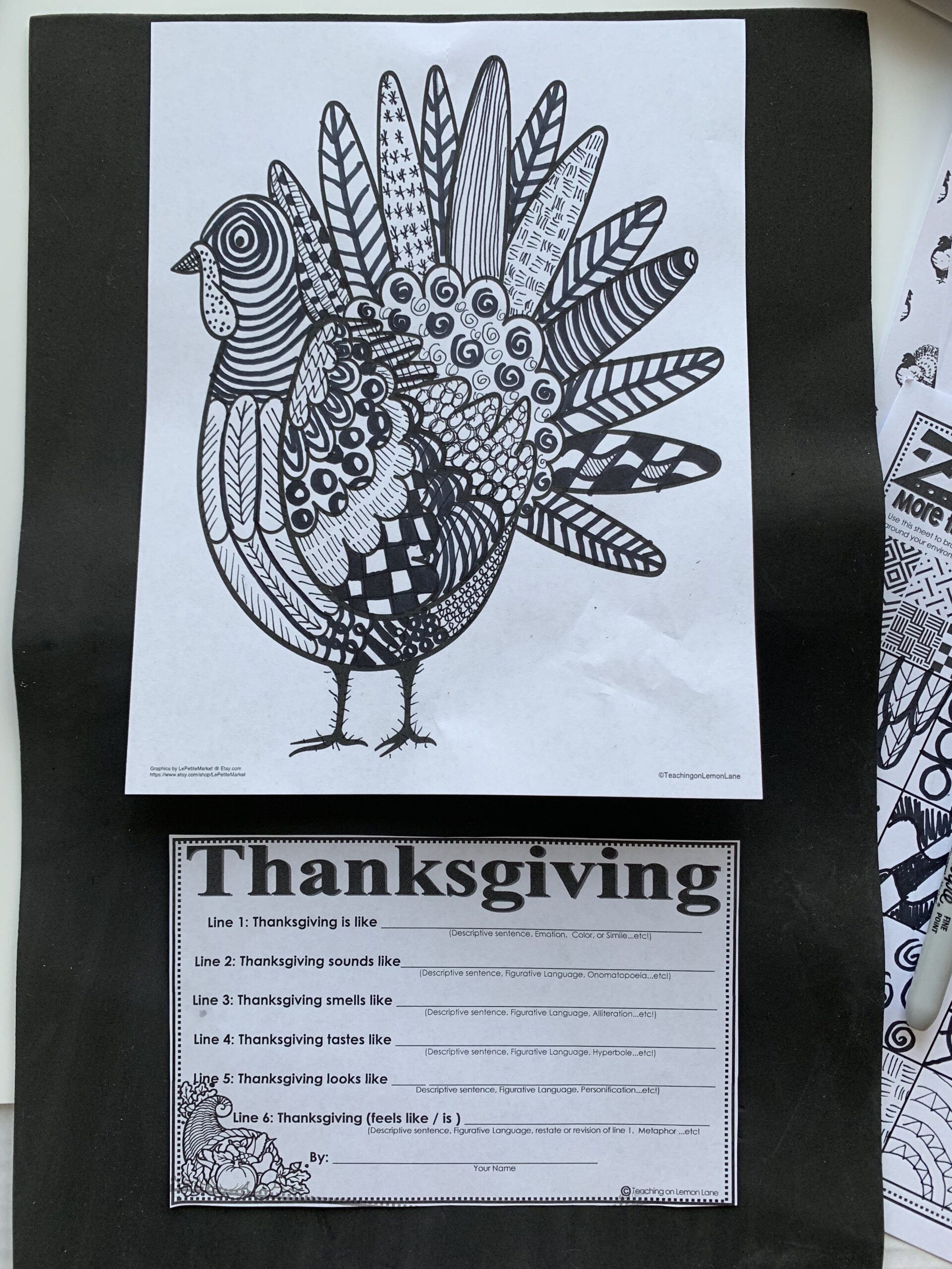 November Escape Activity  Thanksgiving Activities – Schoolgirl Style