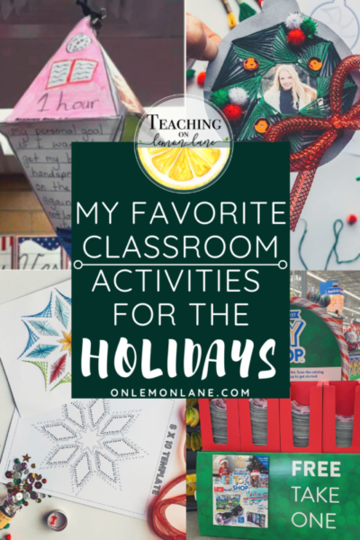 Best Classroom activities for Christmas and the Holidays Steam Steam Ideas Crafts gifts for teachers and parents