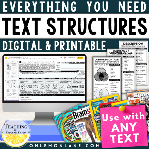 Fun Ideas for Teaching Nonfiction Text Features, Texts, Structures ...