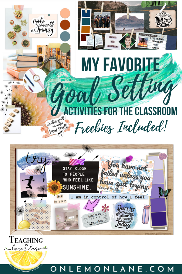 VISION BOARD KIT, POWER WORDS, GROWTH MINDSET PRINTABLES, SOCIAL EMOTIONAL  LEARN