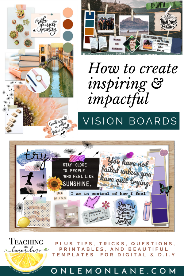 How to Create a Meaningful Vision Board for your Goals and Dreams